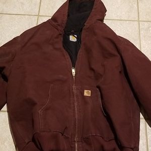 Womens carhartt coat 2xl tall purple